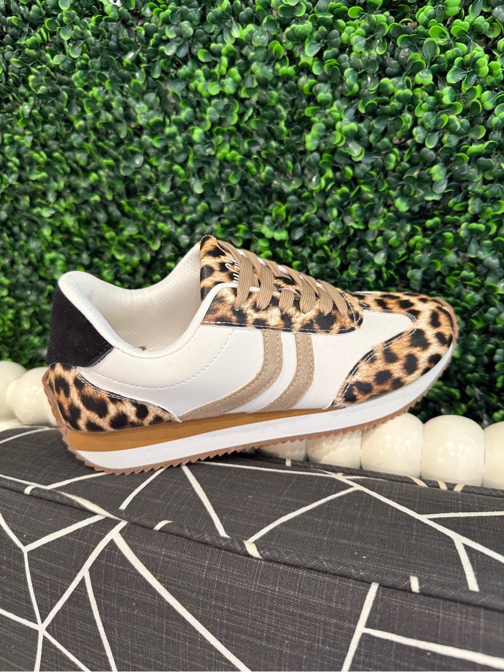 NEW Corkys Kickoff Leopard Combo Sneakers